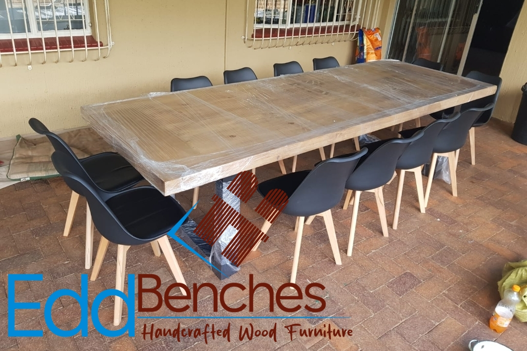 12PADDED and a Table Set – Edd Benches
